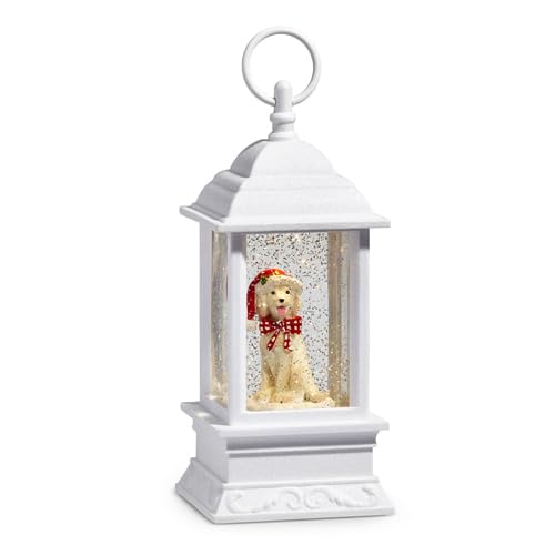 Celebrate the Season Pup Lighted Water Lantern