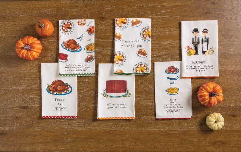 Casserole Thanksgiving Tea Towel