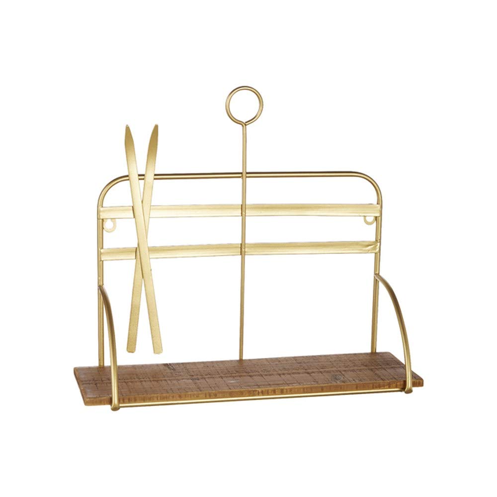 Chalet Gold Ski Lift Ornament