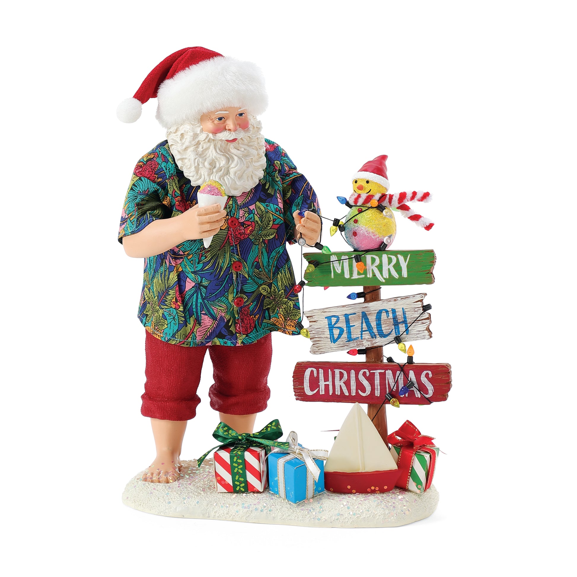 Possible Dreams "Tutti Frutti" Tropical Santa