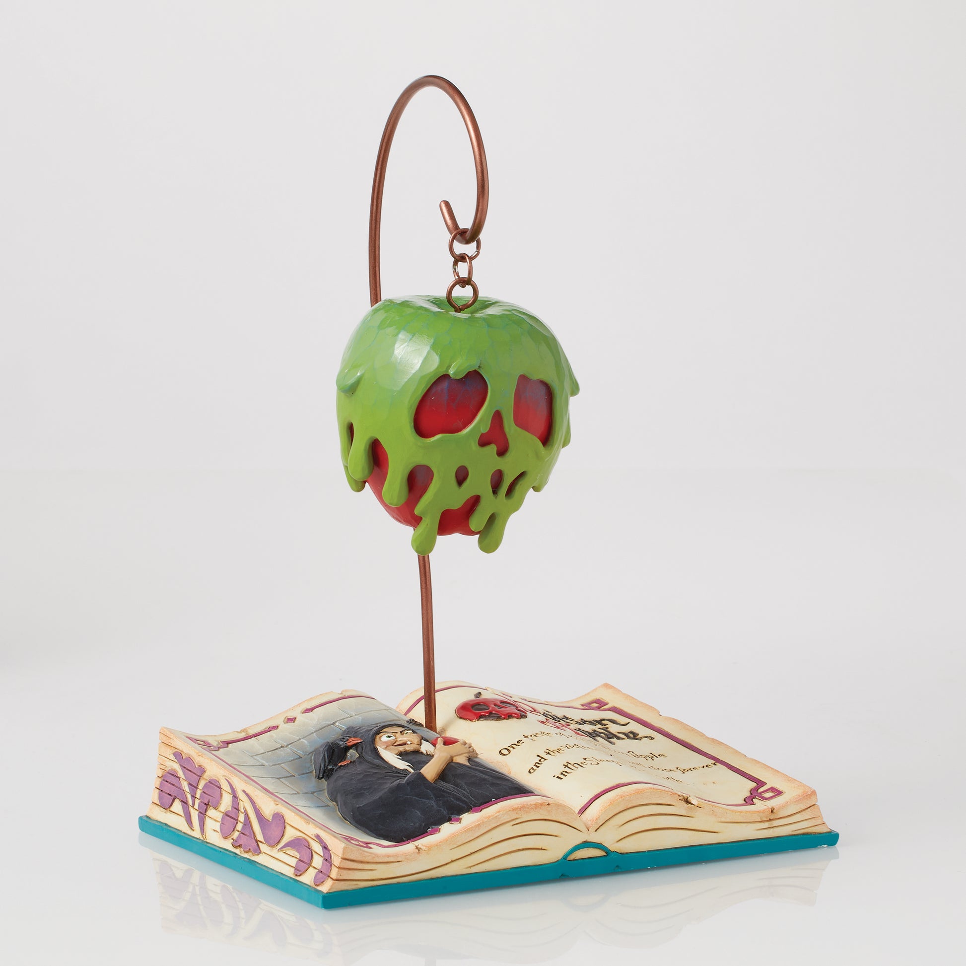 Disney Traditions Fig Poisoned Apple Book