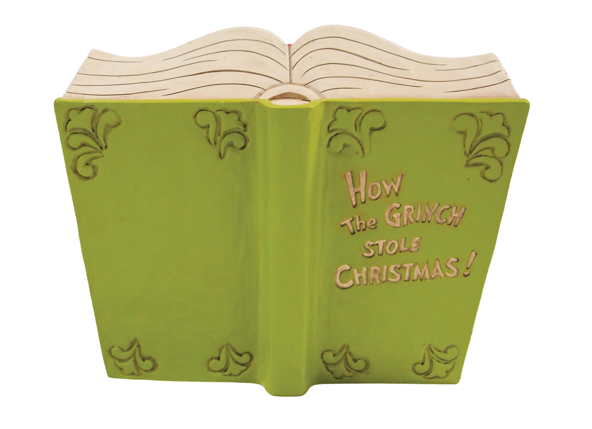 Jim Shore Light- Up Storybook Grinch with Max and Cindy Lou **PRE-ORDER**