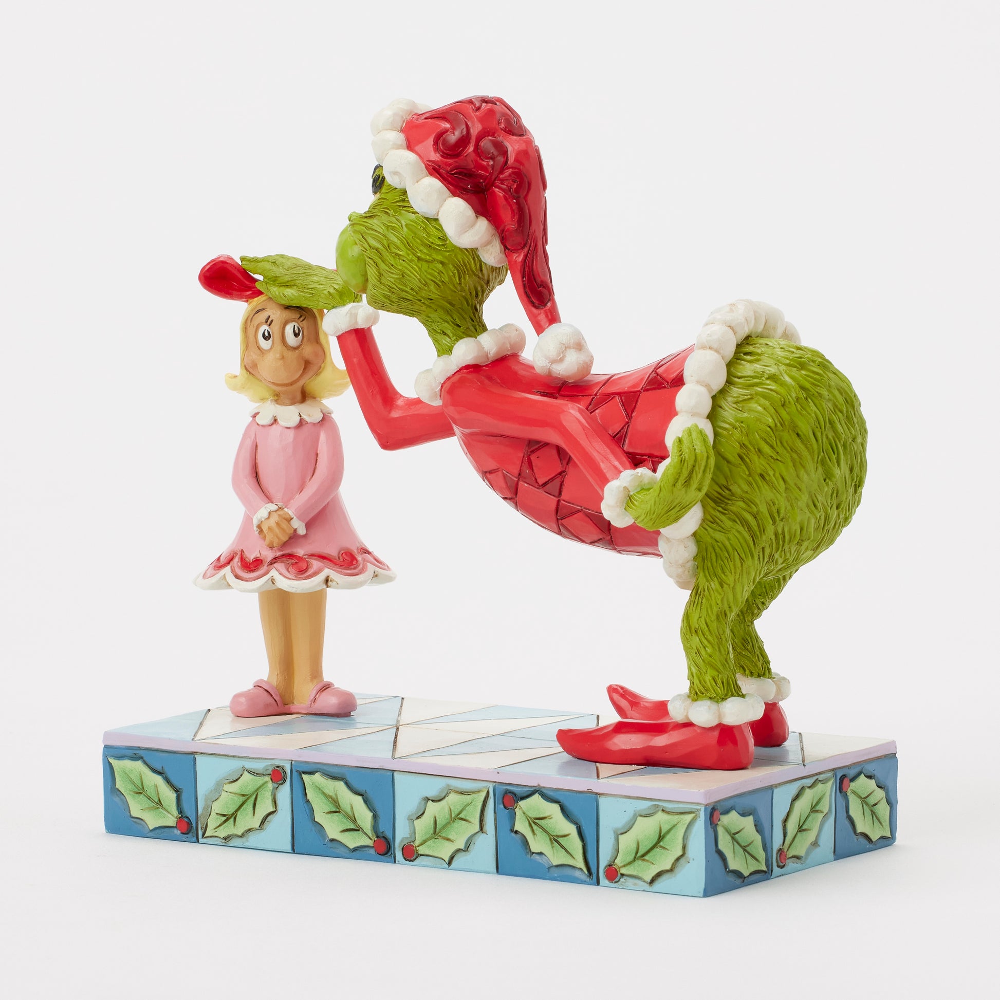 Jim Shore Grinch Patting Cindy Lou's Head Figurine **PREORDER**