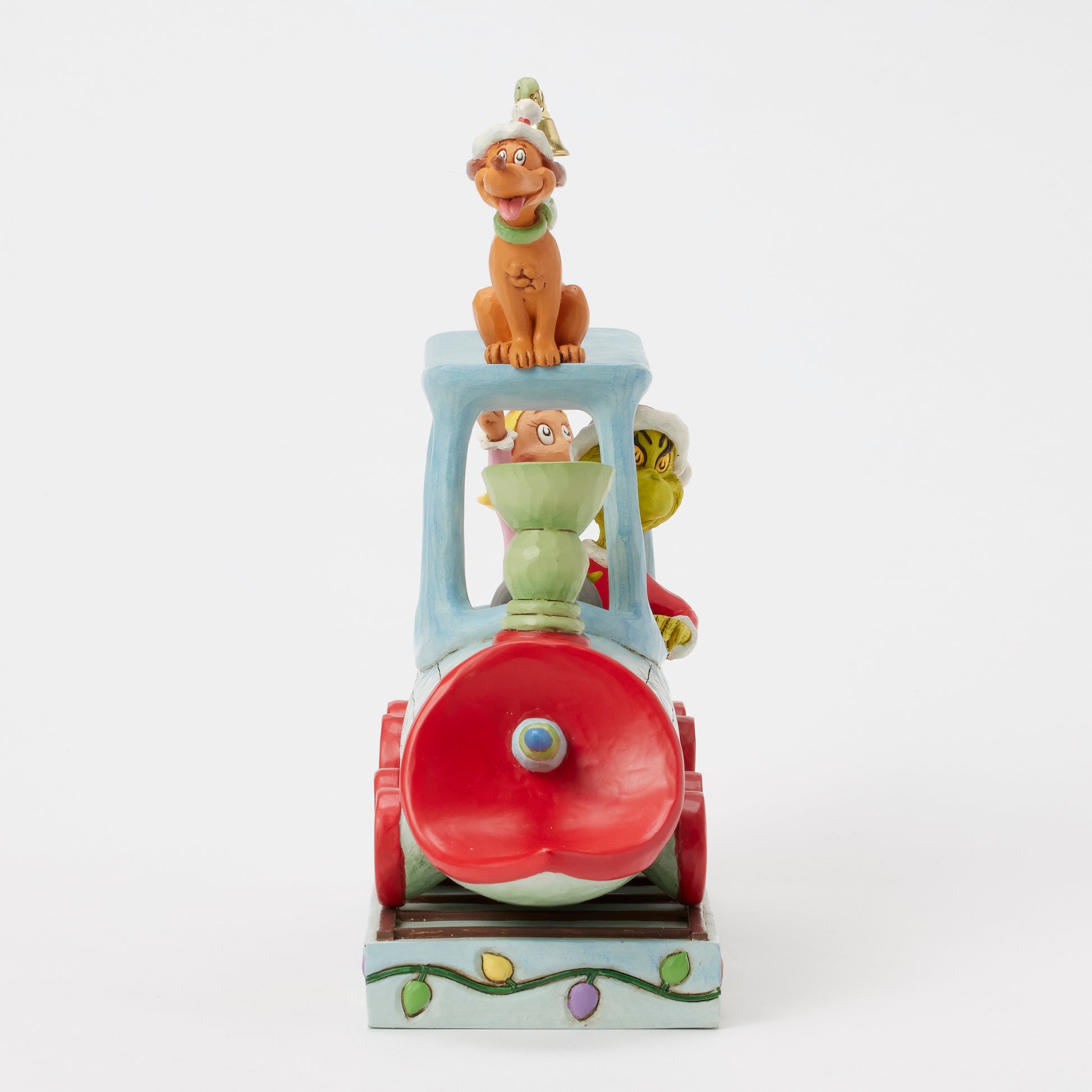Jim Shore "Grinch Max and Cindy on Train" Figurine **PREORDER ITEM**