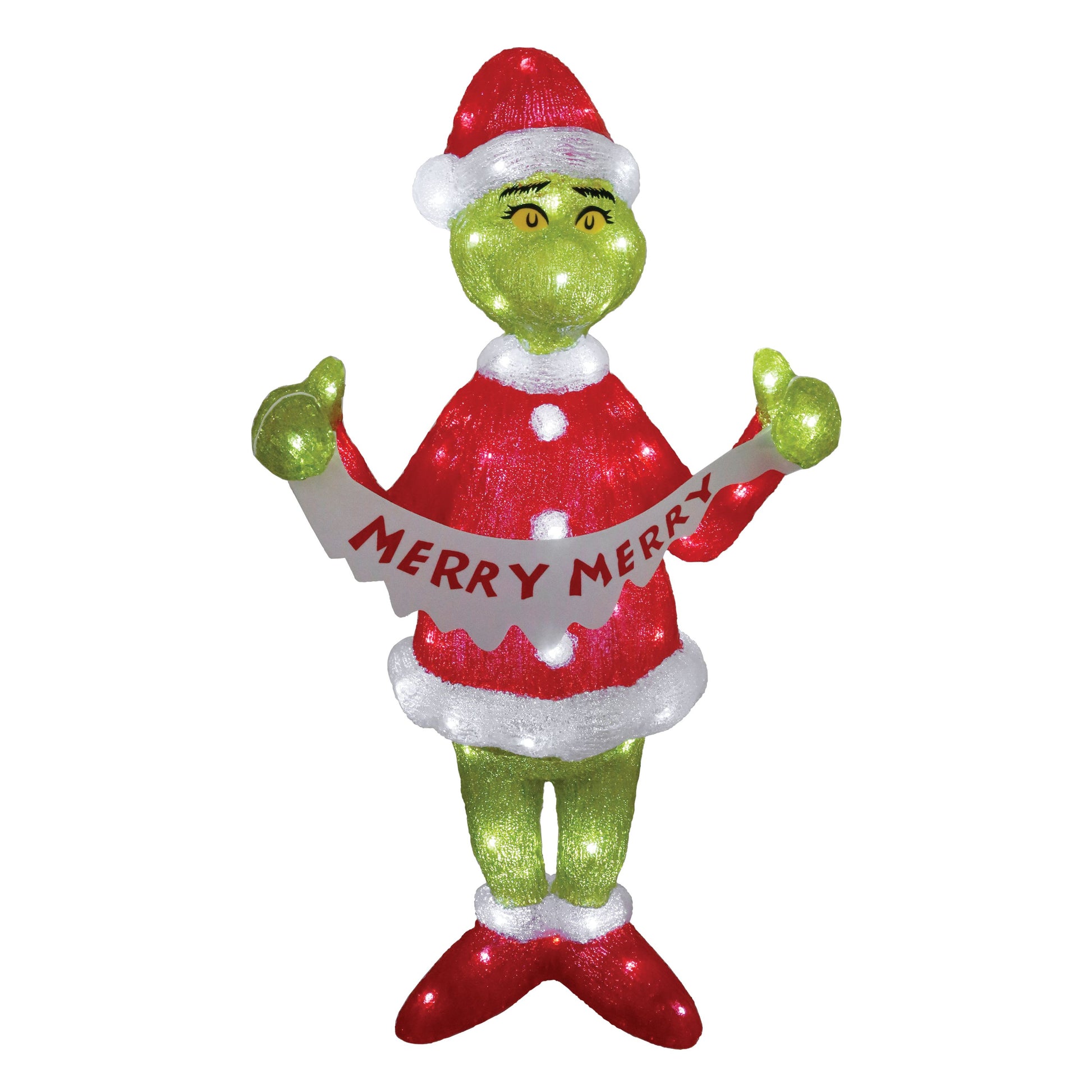 The Grinch Acrylic LIT Statue **PREORDER ITEM**