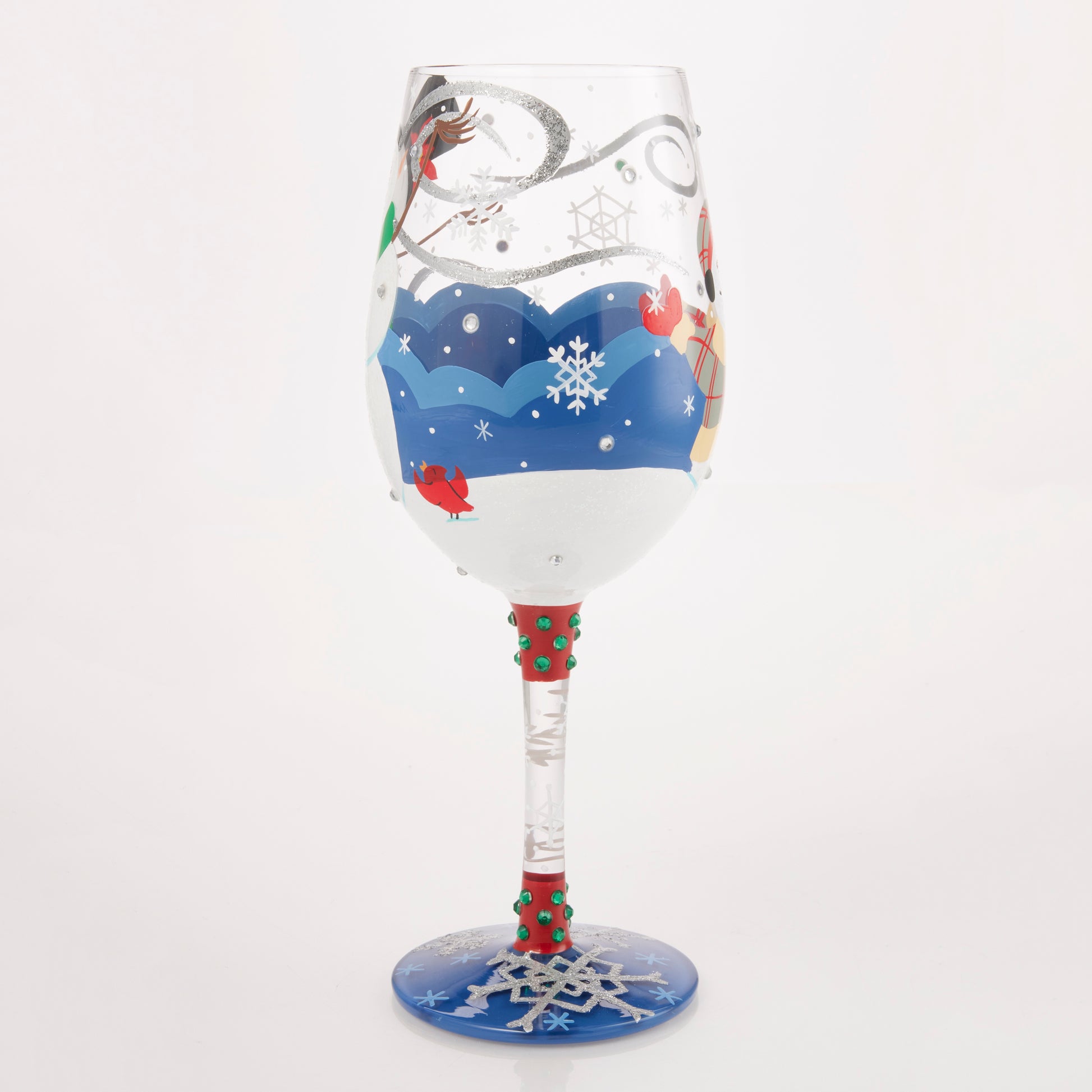 Lolita "First Christmas Snow" Wine Glass **PREORDER ITEM**
