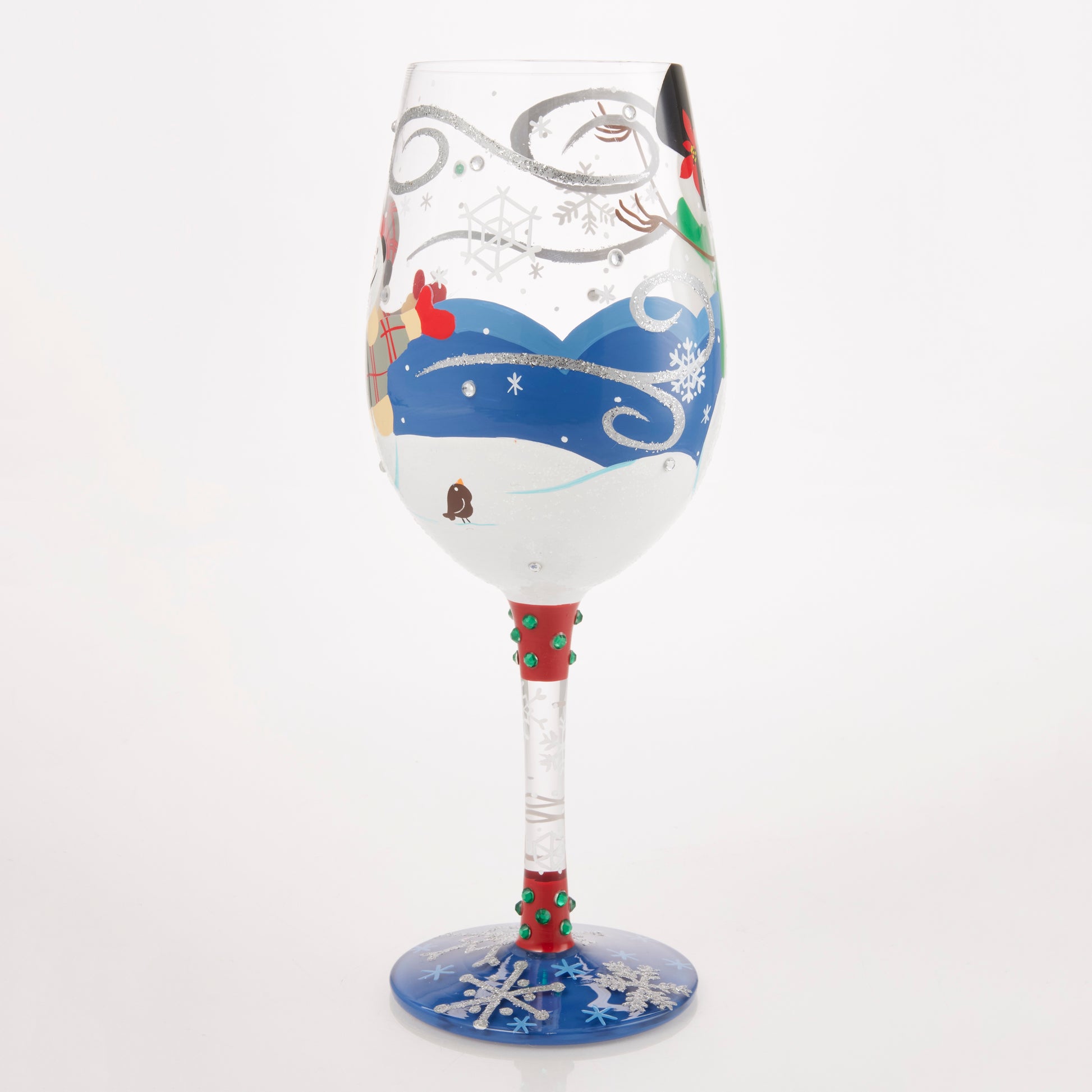 Lolita "First Christmas Snow" Wine Glass **PREORDER ITEM**