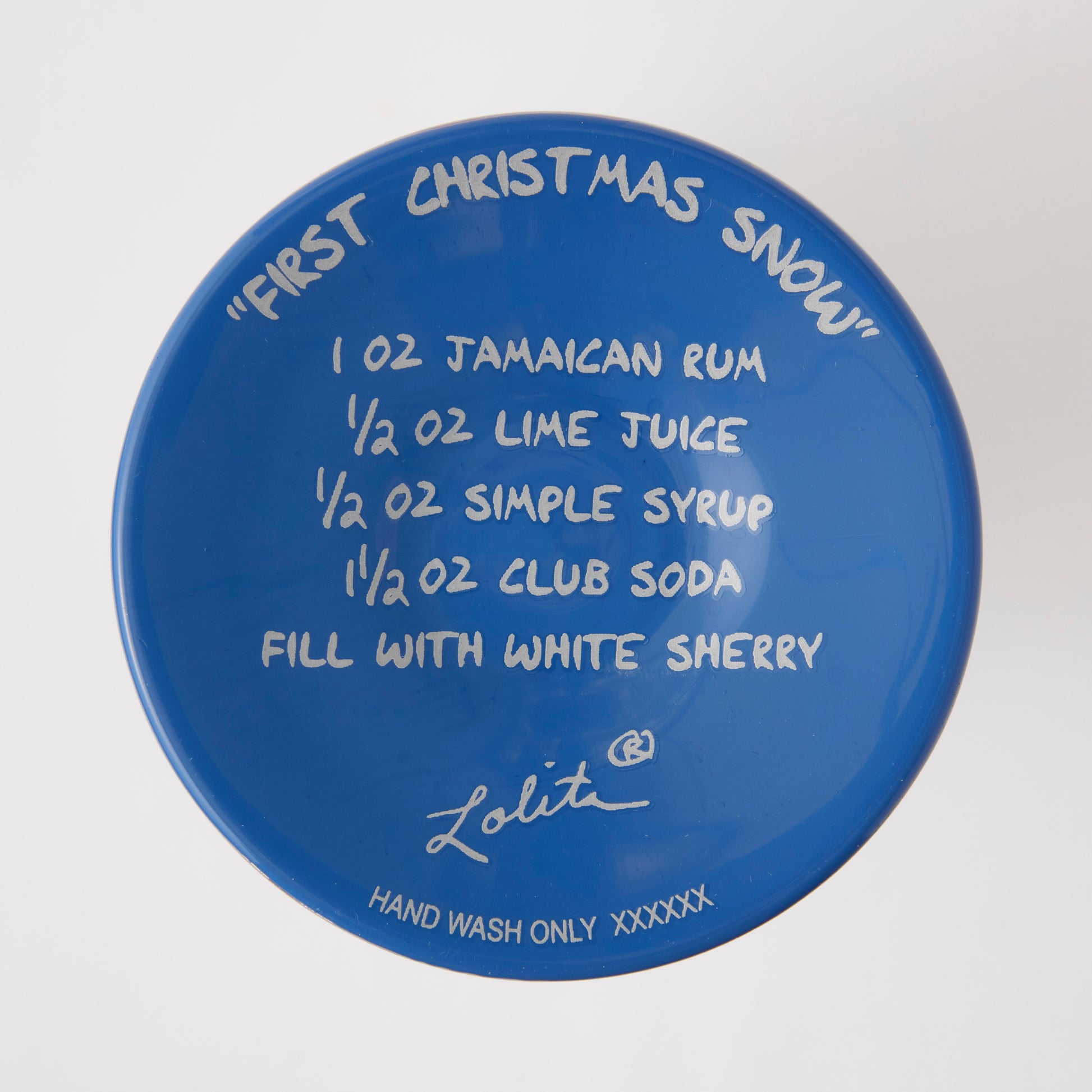 Lolita "First Christmas Snow" Wine Glass **PREORDER ITEM**