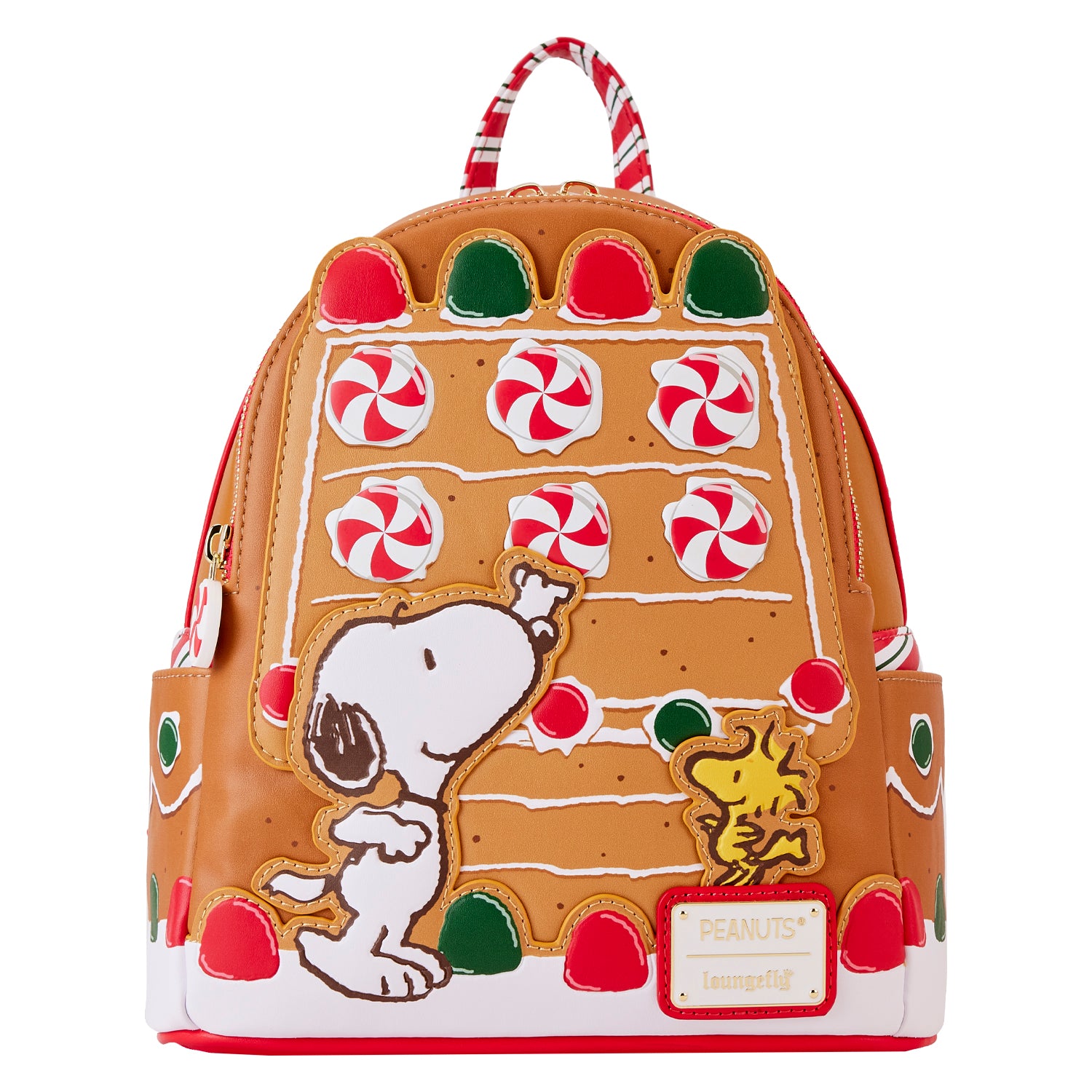 Loungefly Peanuts Snoopy Gingerbread House Scented Mini Backpack