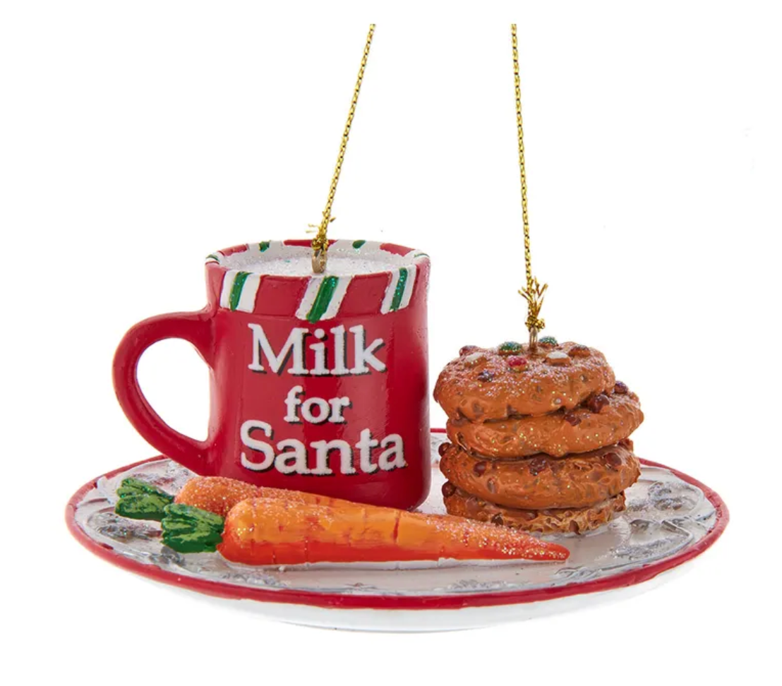 Milk and Cookies Ornament