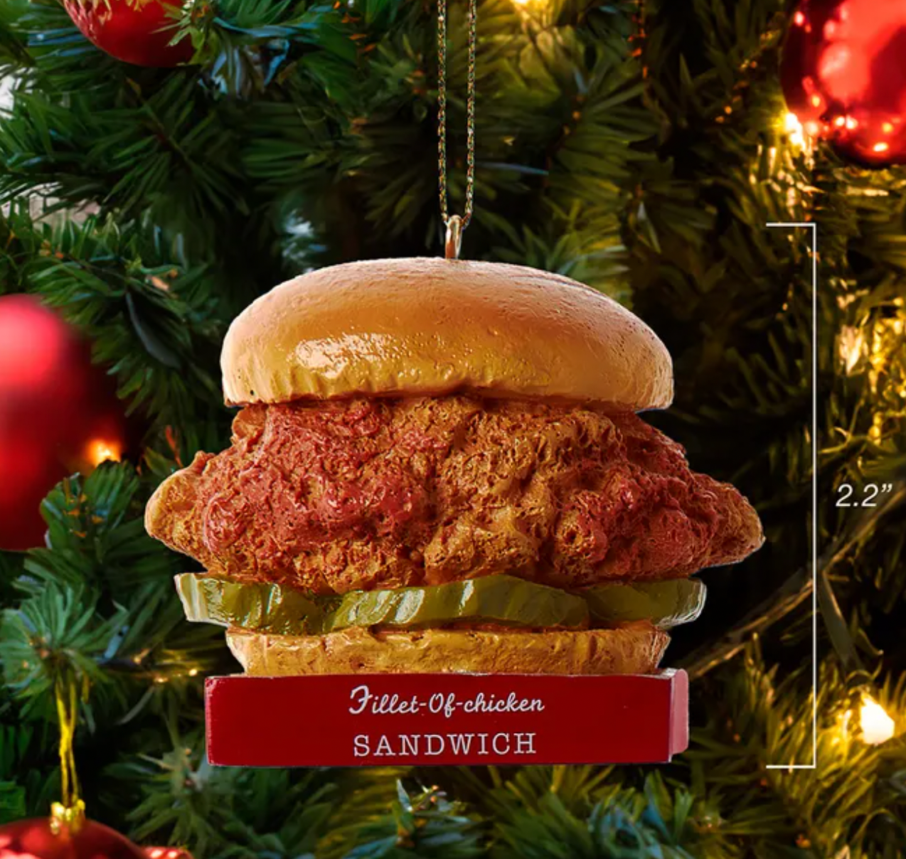 Fast Food Ornament