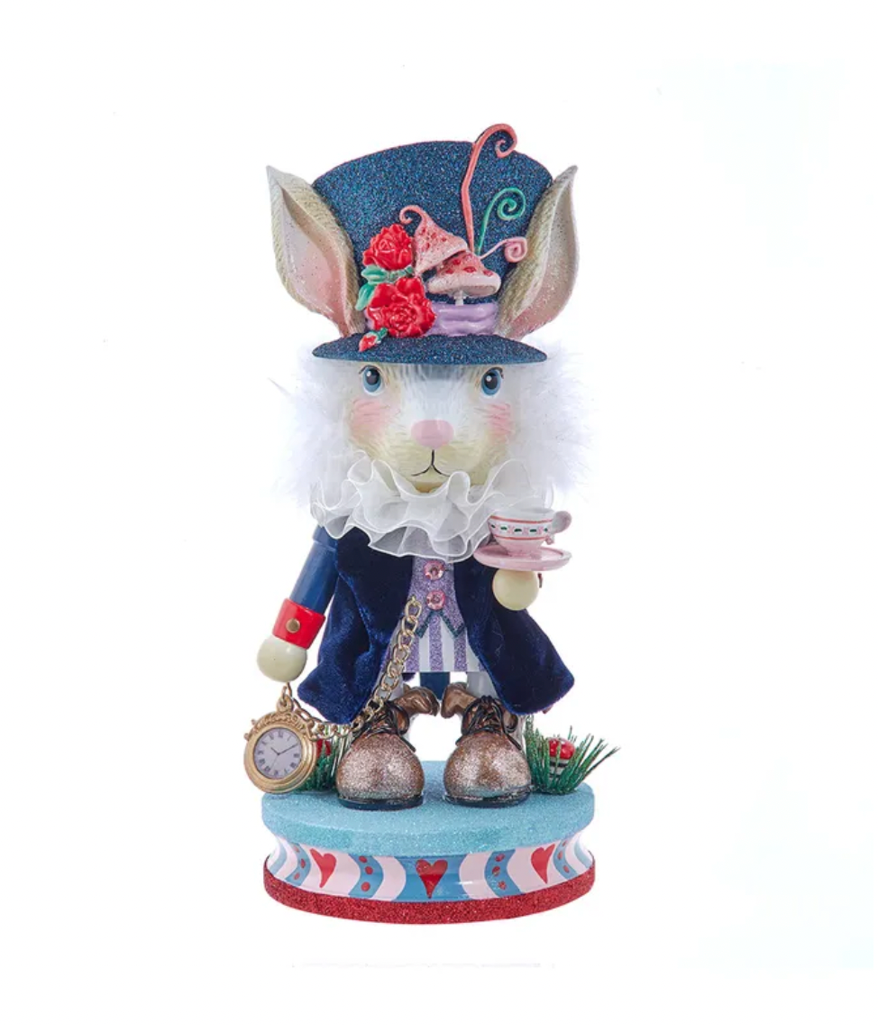 Hollywood 13" Hollywood White Rabbit Nutcracker
