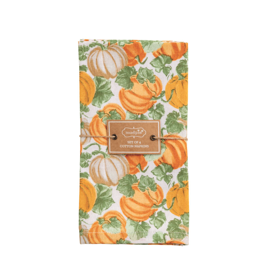 Pumpkin Napkin Set