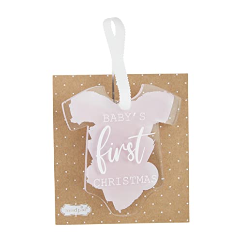 Mud Pie Baby's First Christmas Ornament