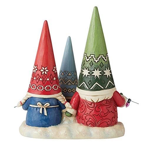 Jim Shore Heartwood Creek Christmas Gnome Family Figurine