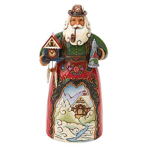 Jim Shore Heartwood Creek German Santa Stone Resin Figurine