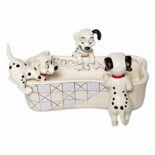 Disney Traditions by Jim Shore 101 Dalmatians Bone Bowl Figurine