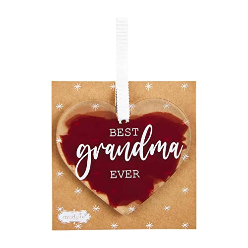 Mud Pie Acrylic Grandma Christmas Ornament