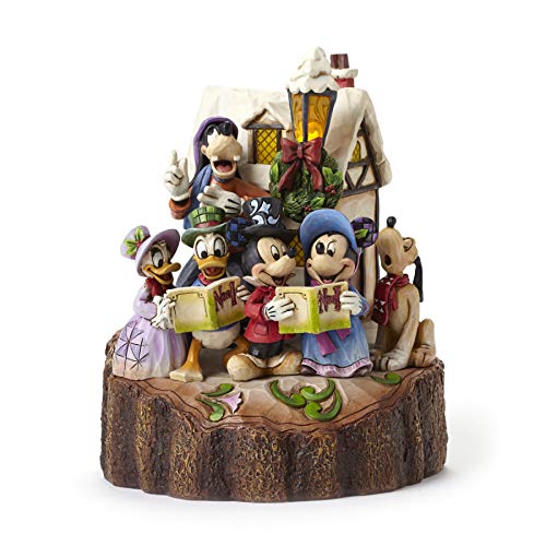 Disney Traditions Light-Up Mickey and Friends Caroling
