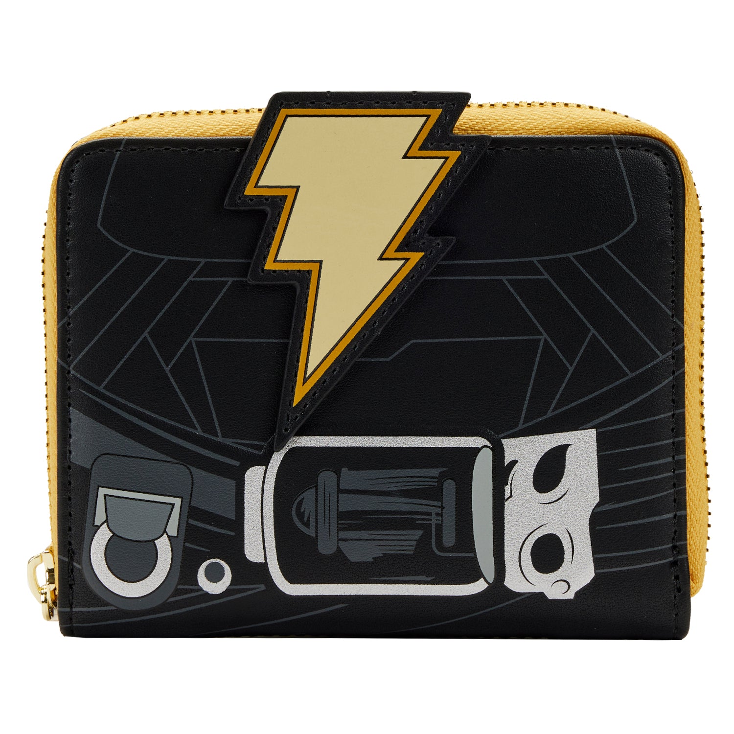 Loungefly Black Adam Light Up Cosplay Zip Around Wallet