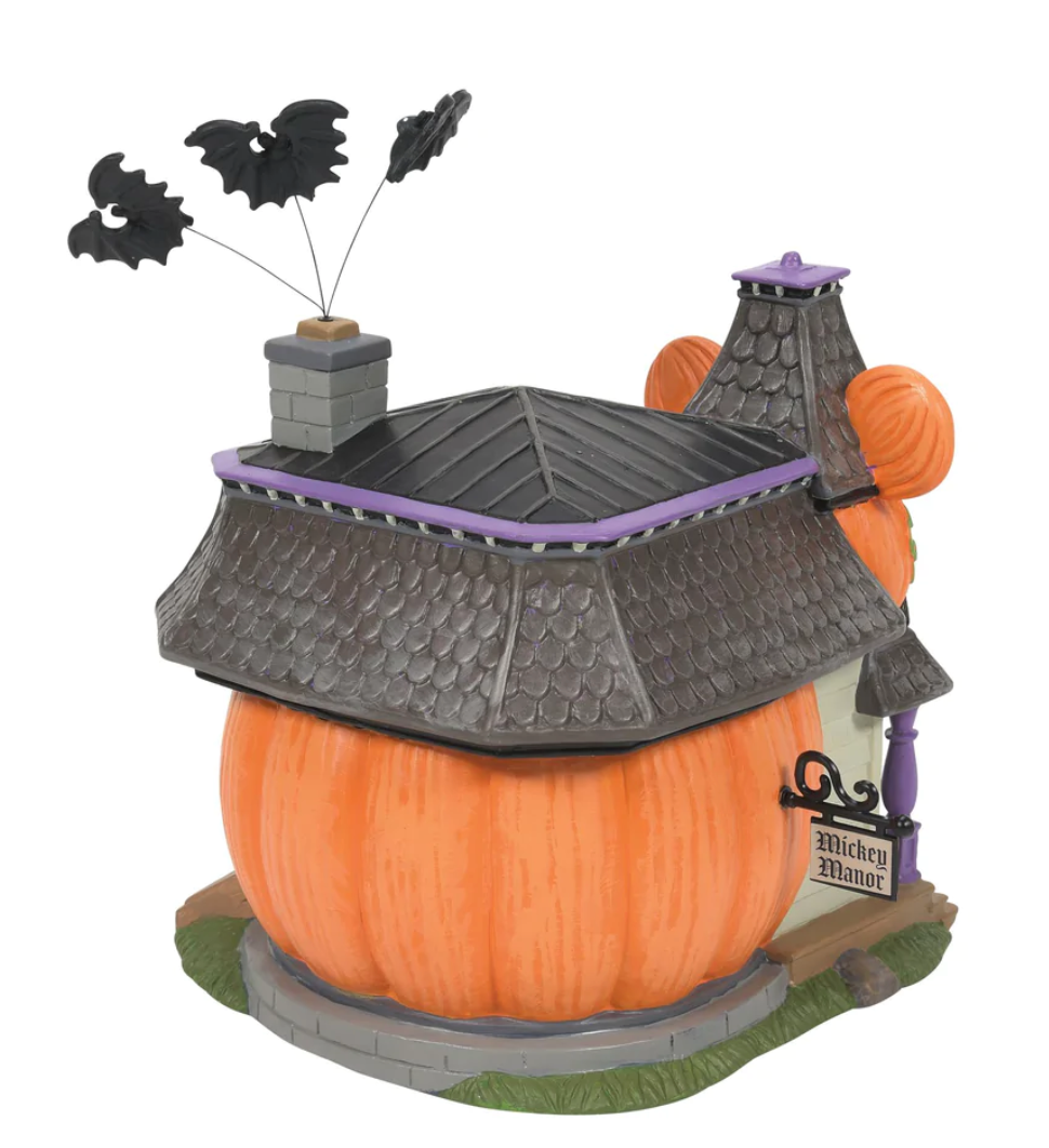 Department 56 Pumpkintown Mickey's Haunted Manor