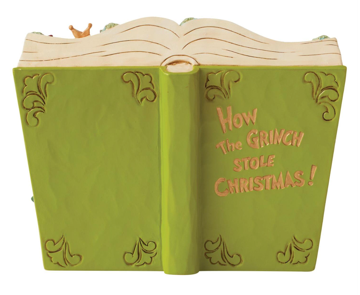 Grinch Stealing Presents Story by Jim Shore