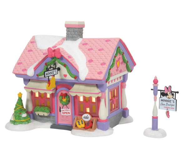 NEW Minnie's Shoe Boutique by Department 56 Disney Village