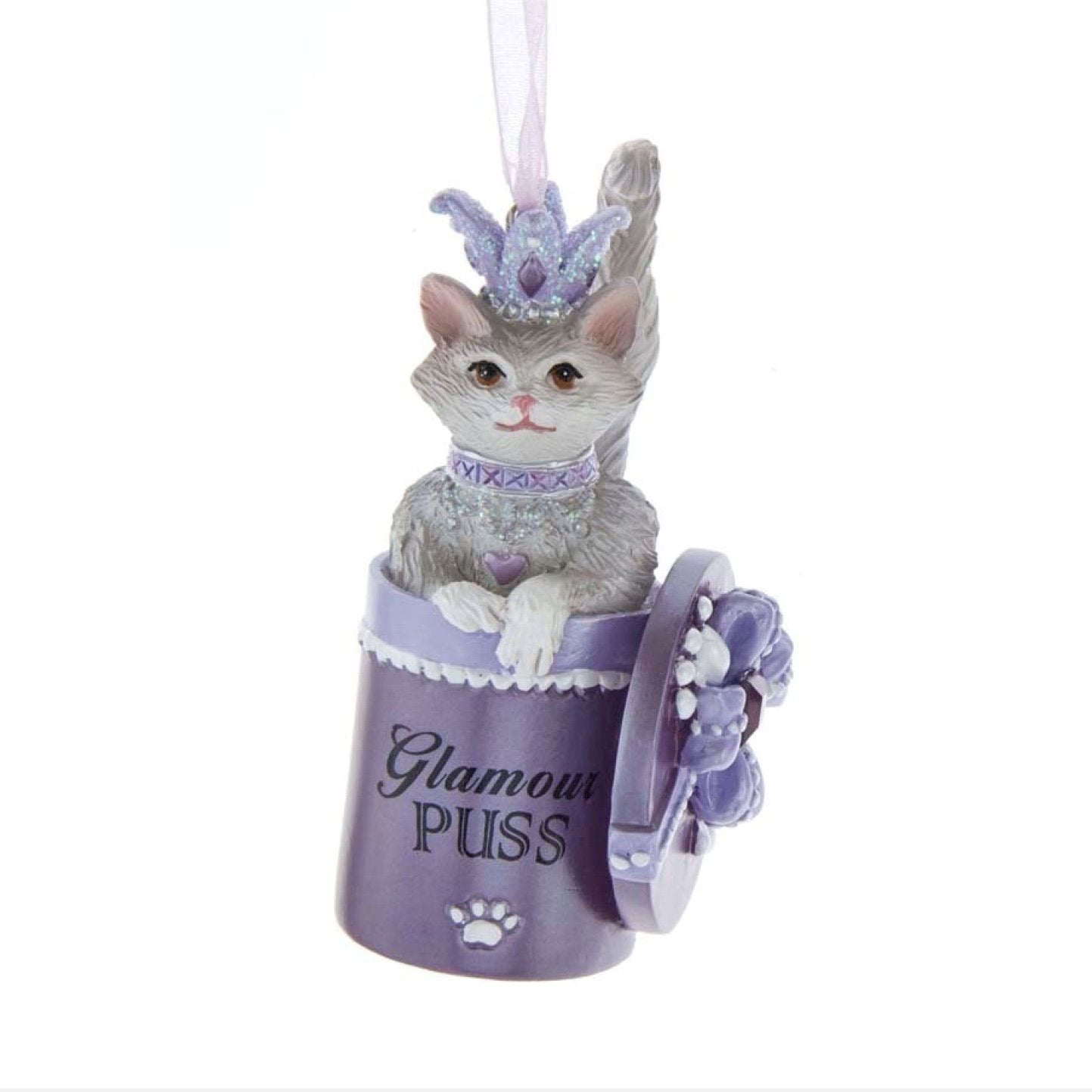 Kurt Adler Royal Cat Ornament