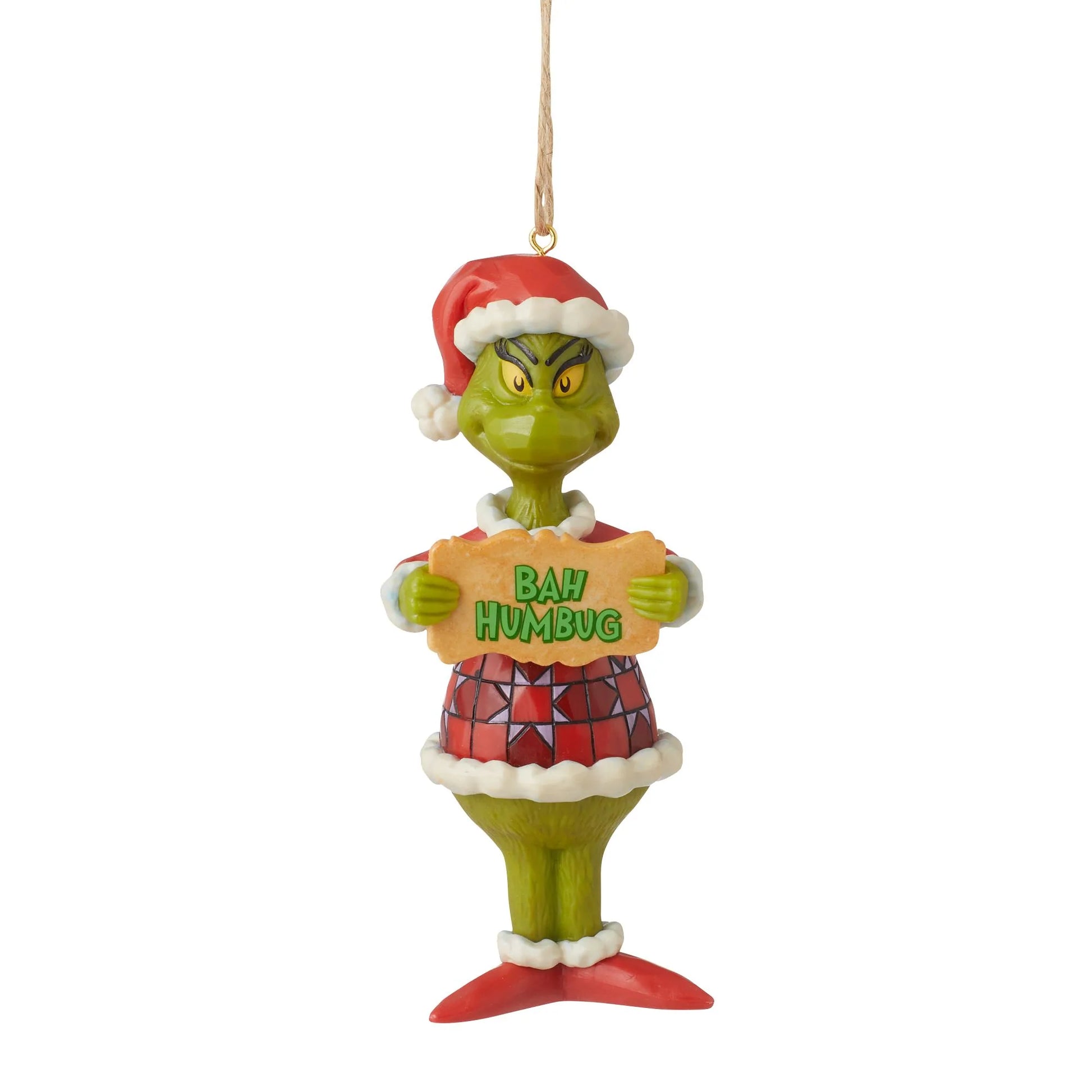 Enesco Grinch by Jim Shore Grinch Bah Humbug