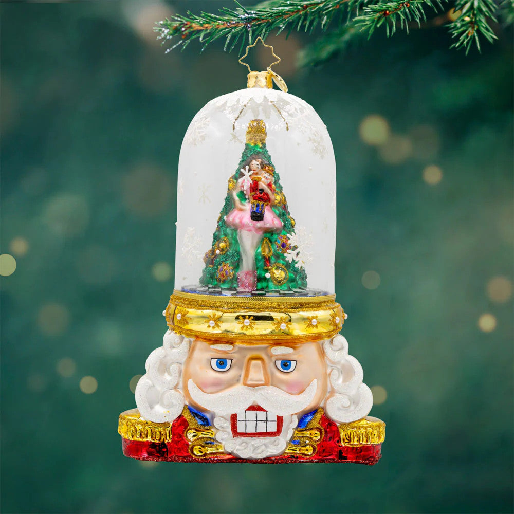 Christopher Radko LIMITED EDITION European Glass Christmas Enchanted Guard Ornament