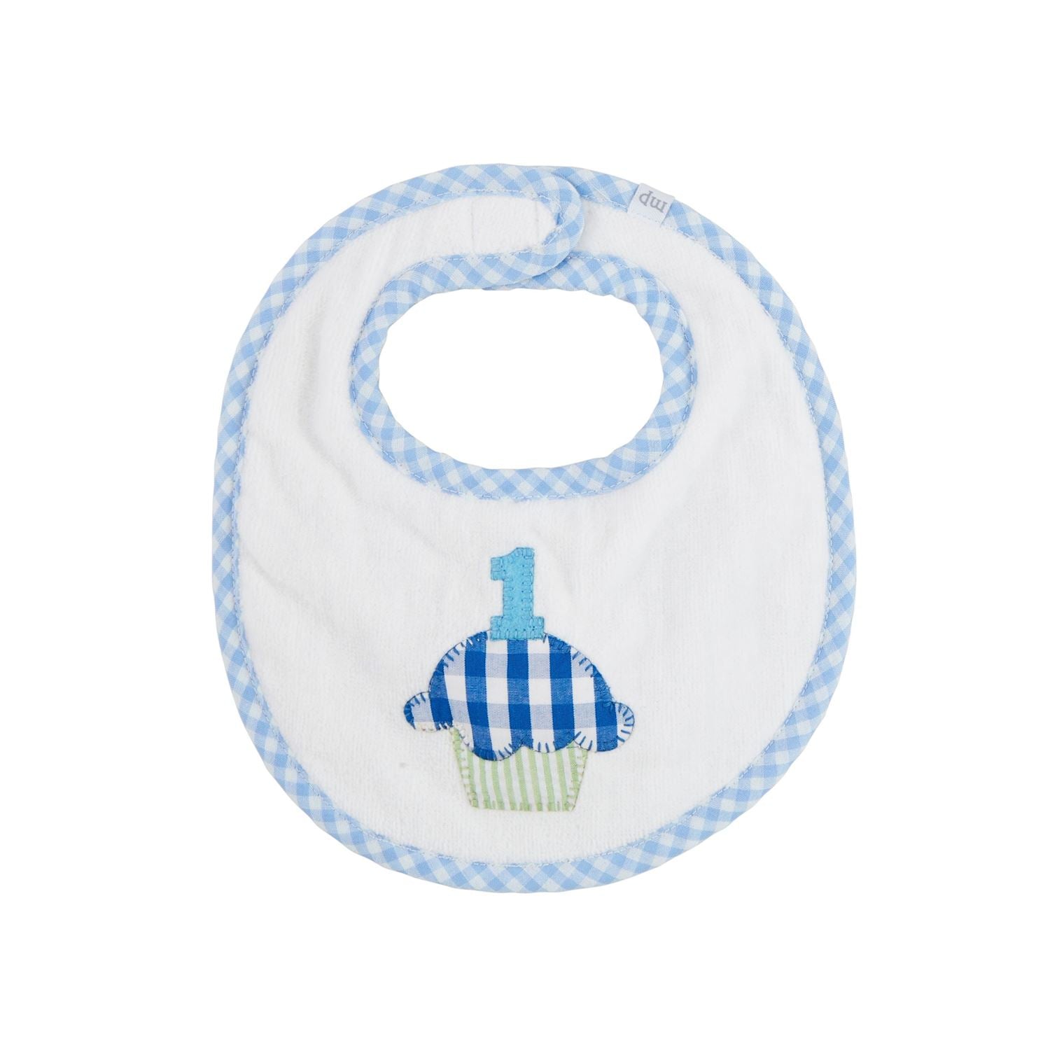 Blue Musical Birthday Bib