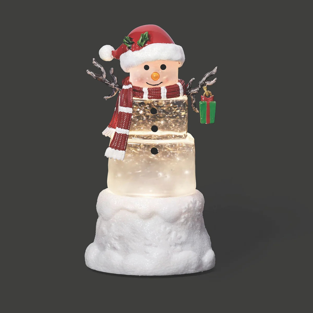 Light Up Swirl Snowman