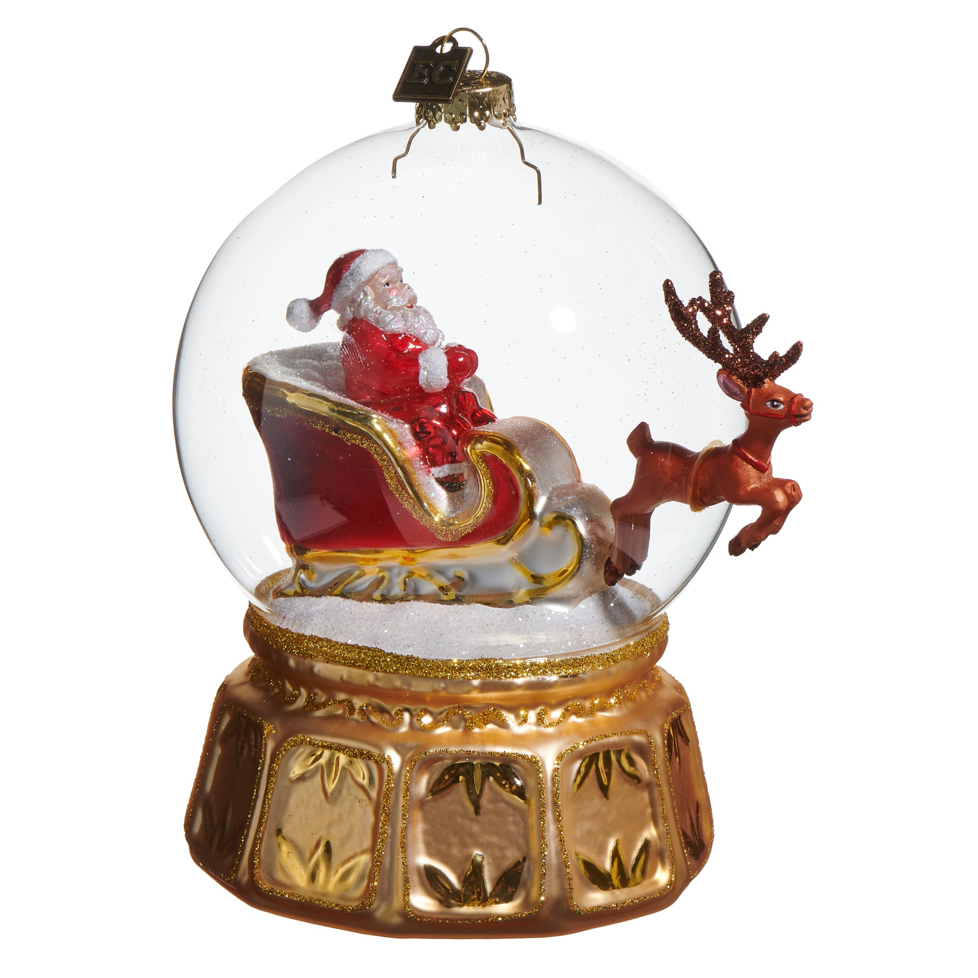 EC Snow Globe Express Ornament ***PRE-ORDER***