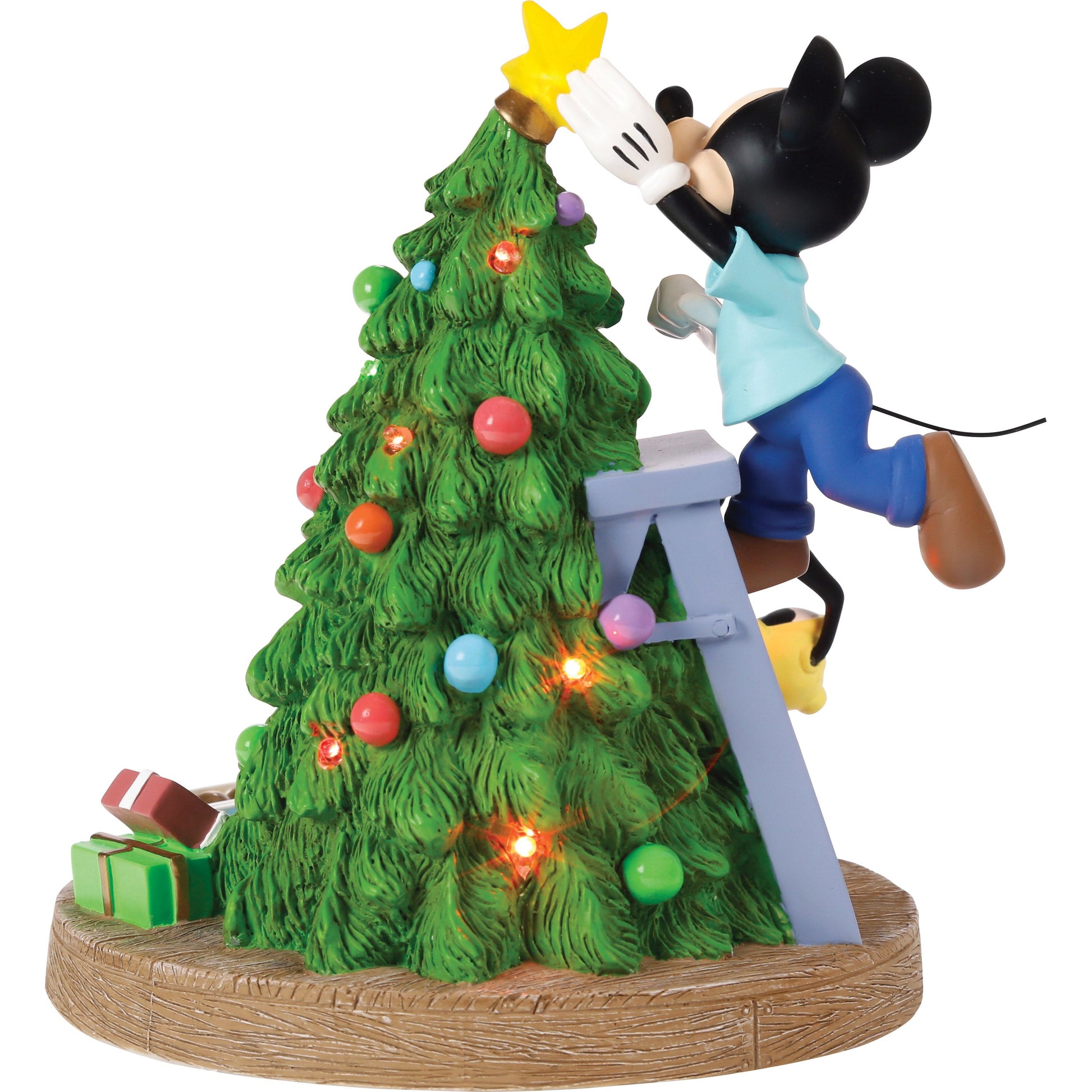 Mickey Christmas Tree LED Figurine