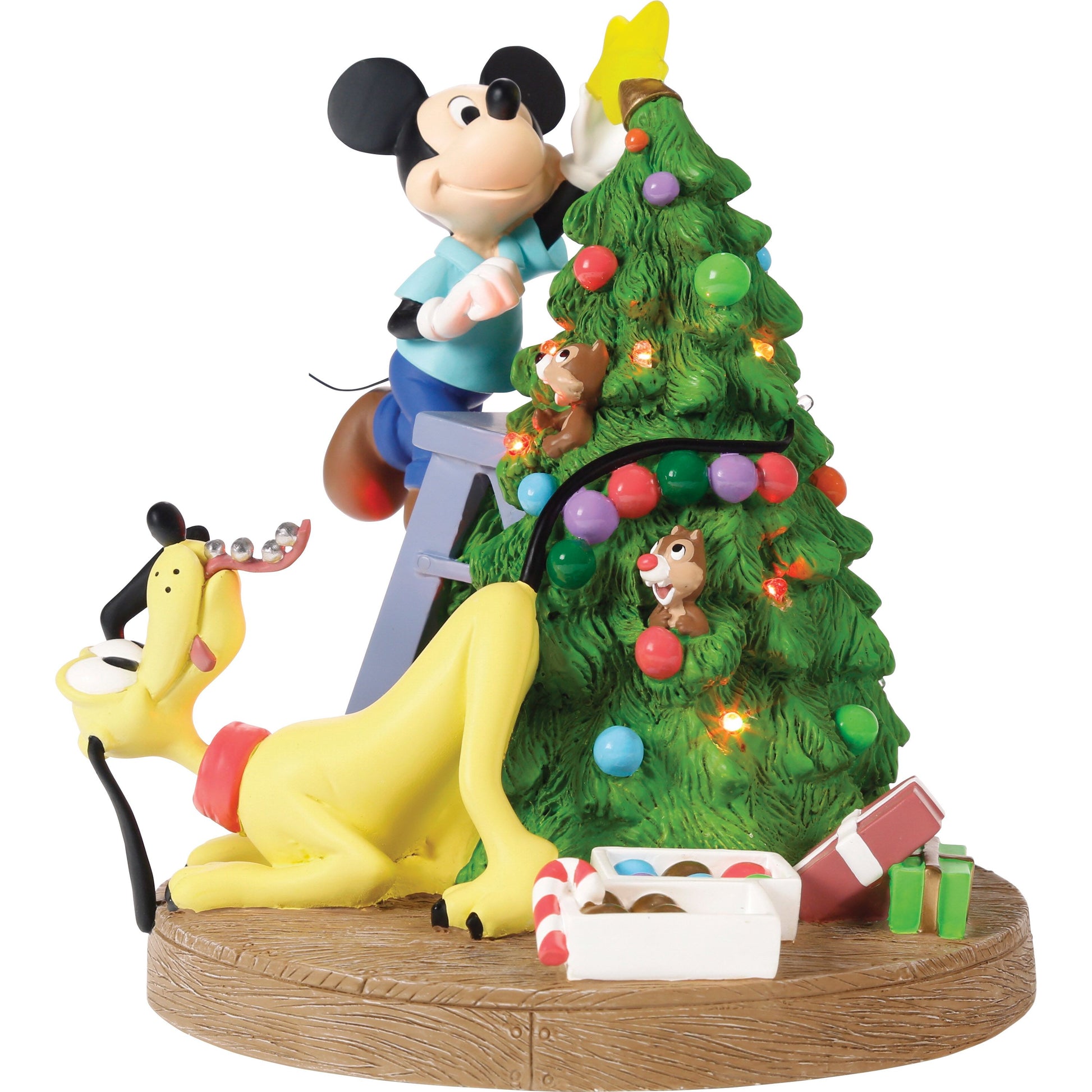 Mickey Christmas Tree LED Figurine