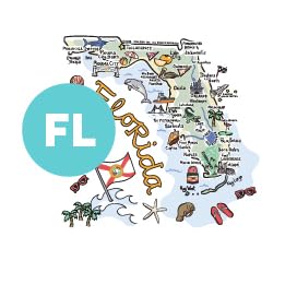 Swig Florida Travel Mug 22oz
