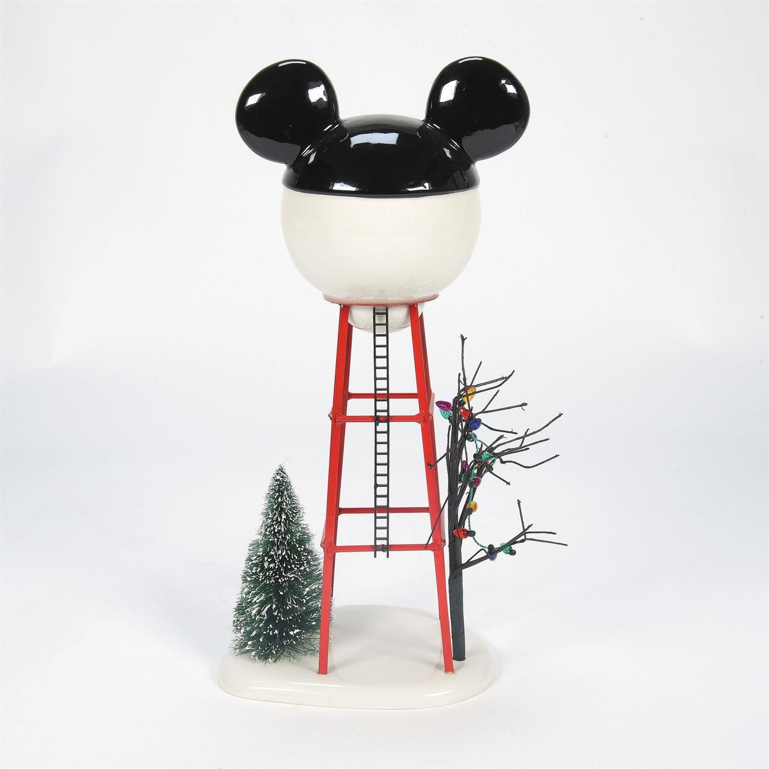 Department 56 Disney Village Mickey Water Tower Accessory