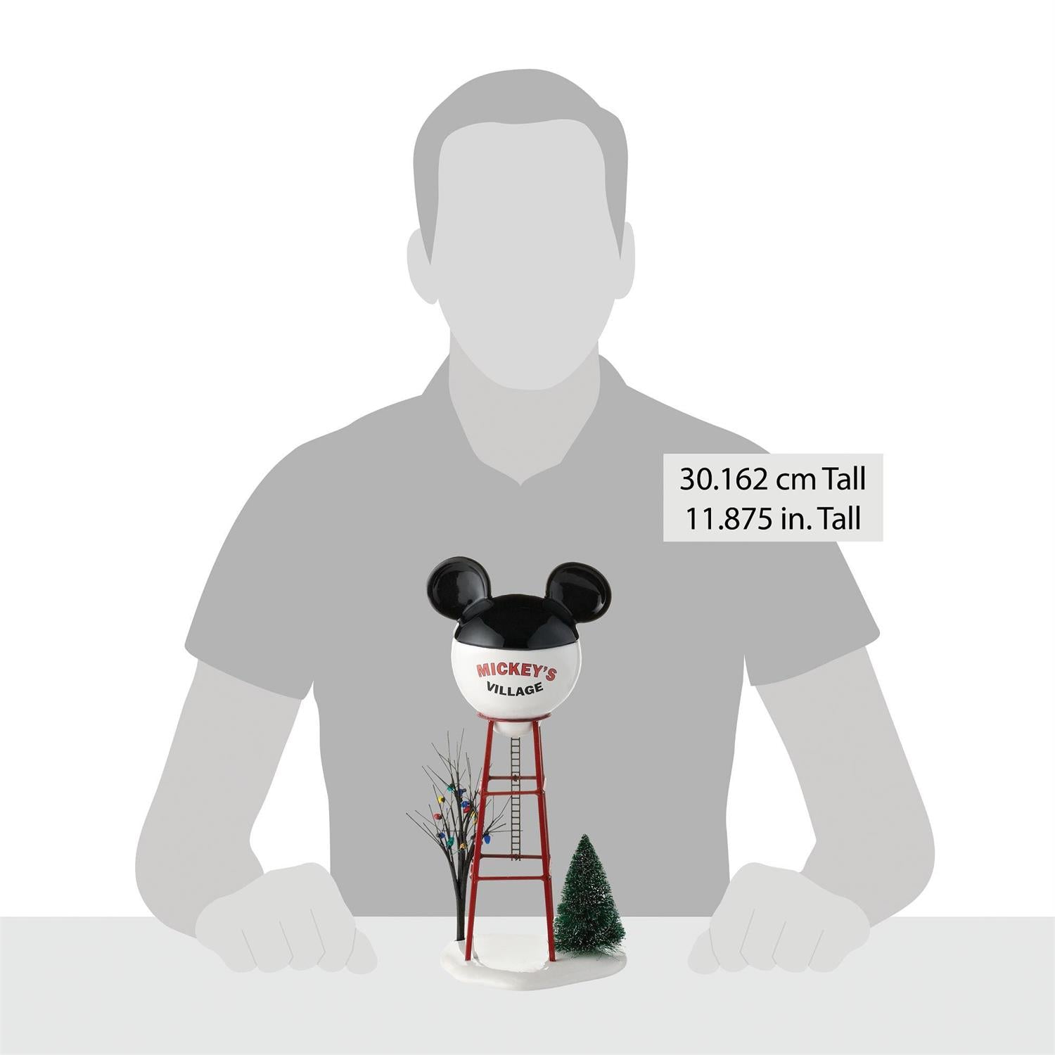 Department 56 Disney Village Mickey Water Tower Accessory