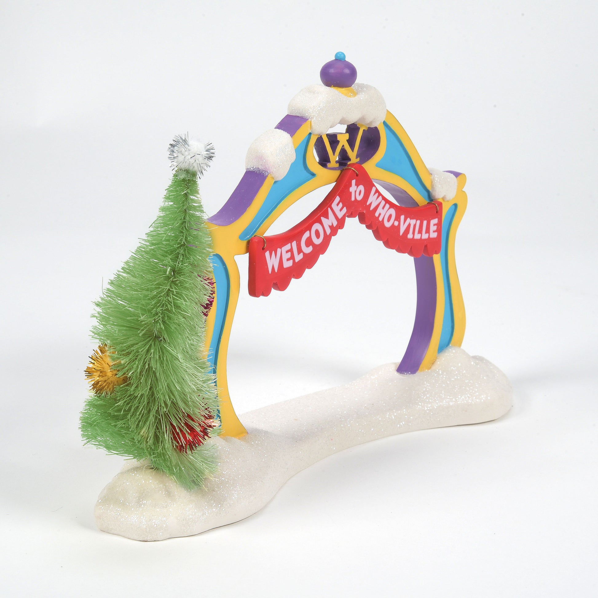 Grinch Village " Welcome to Whoville" Archway