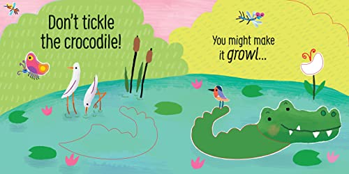 Don't Tickle the Crocodile! (DON'T TICKLE Touchy Feely Sound Books)