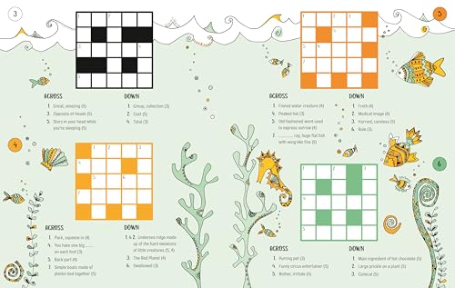 100 Children's Crosswords: General Knowledge (Puzzles, Crosswords and Wordsearches)