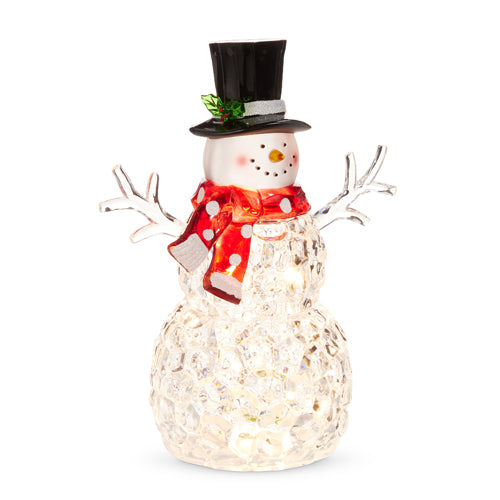 8.75" Lighted Snowman
