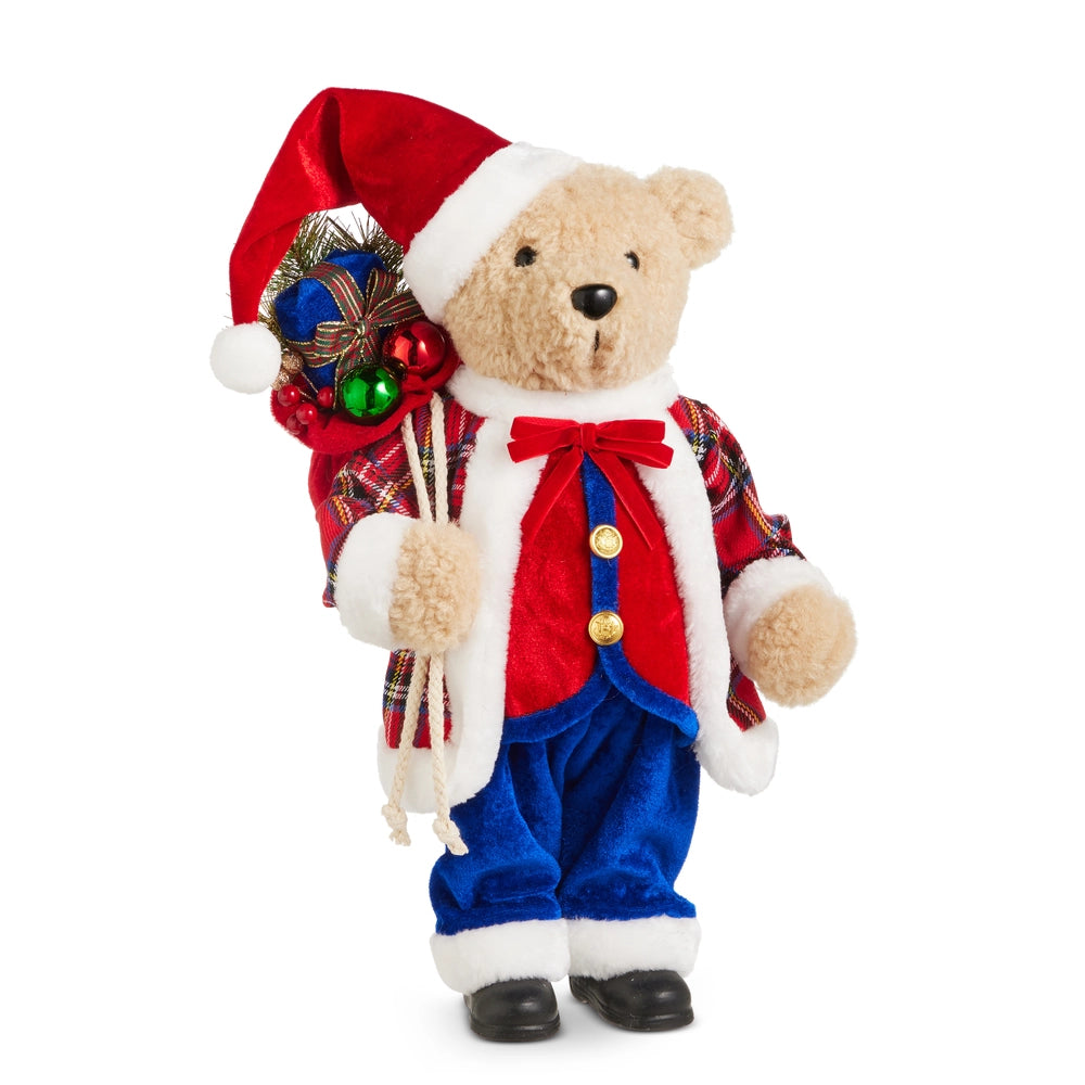 Bear with Plaid Coat **PREORDER**