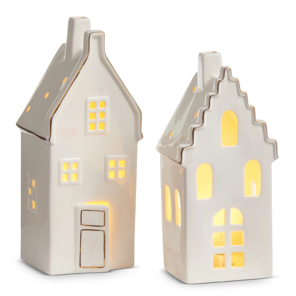 White Lighted Villa