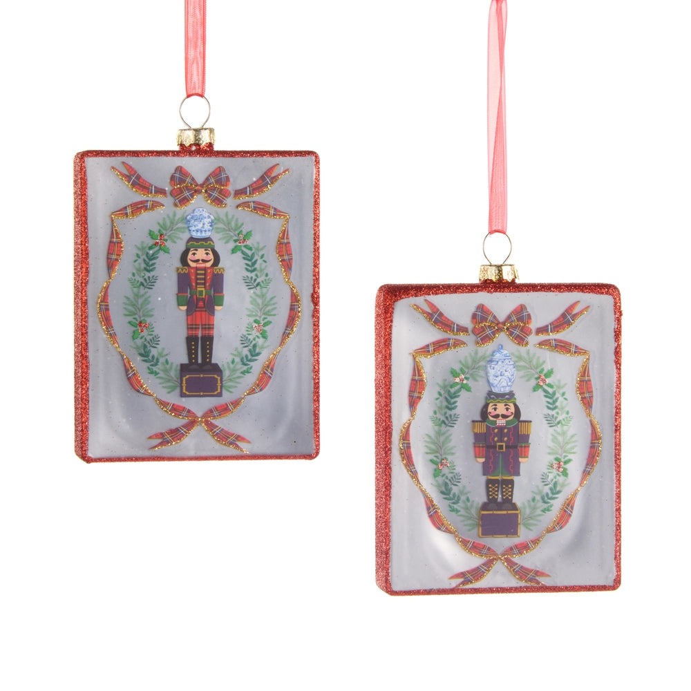 Noble Nutcracker Rectangle Ornament **PREORDER**