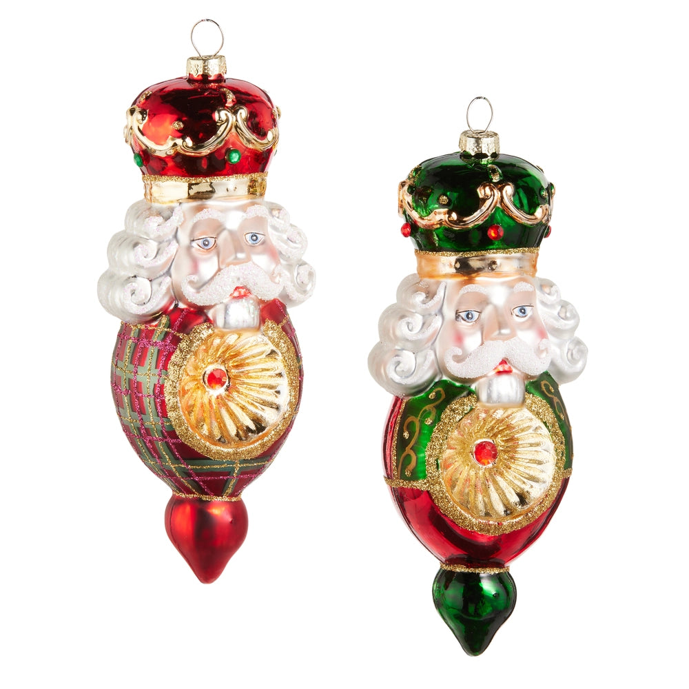 Raz Plaid Nutcracker Ornament **PREORDER **
