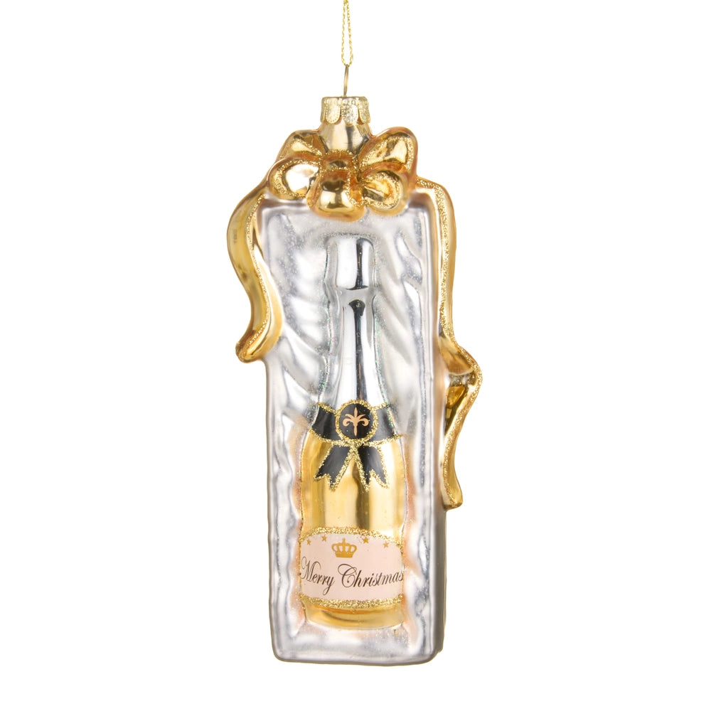Champagne Gift Ornament