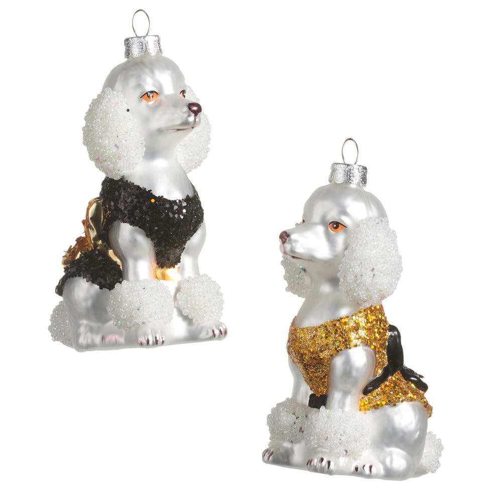Fancy Poodle Ornament