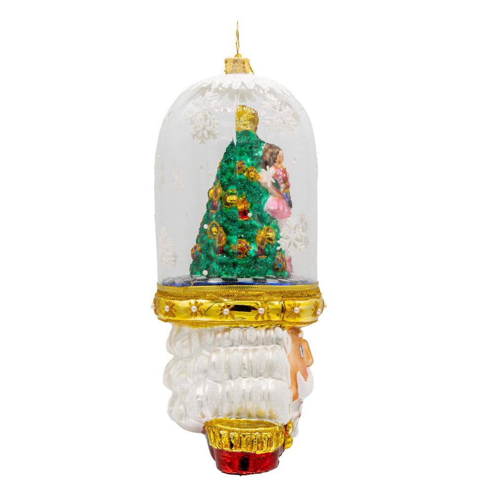 Christopher Radko Hand-Crafted European Glass Christmas Tree Decorative Ornament, Enchanted Guard