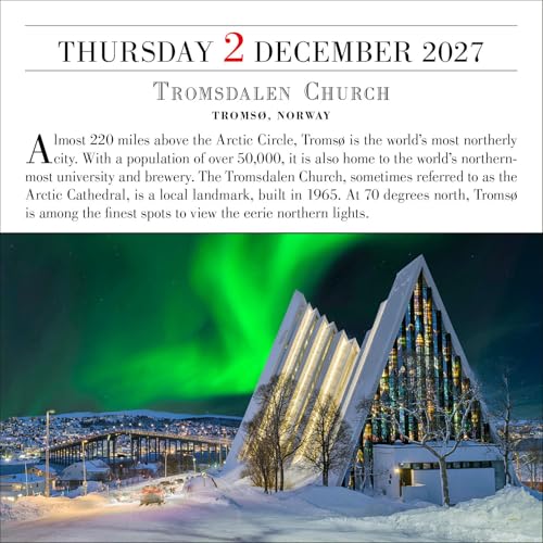 1,000 Places to See Before You Die Page-A-Day® Calendar 2027: A Year of Travel
